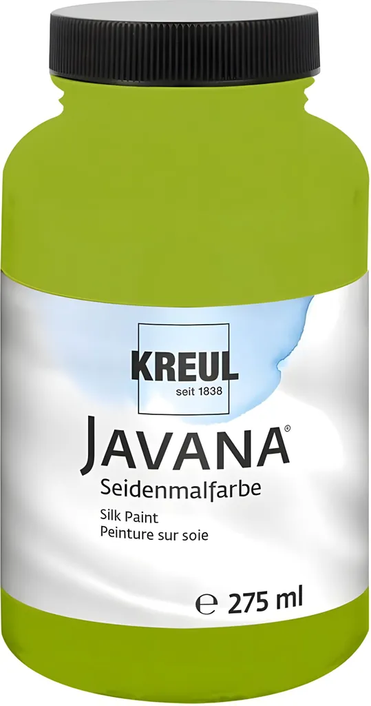 Peinture Javana Soie Vert Mai 275 ml Kreul pour tissu et textile fin