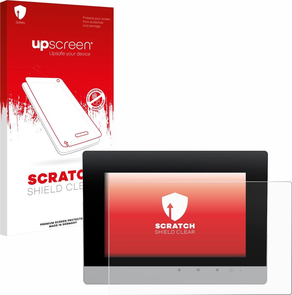 upscreen Schutzfolie für WAGO Touch Panel 600 Web Panel Displayschutz Displayschutzfolie Folie Klar Transparent