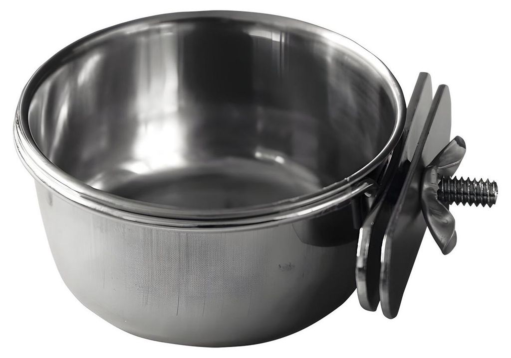 Ciotola Nobby in acciaio inox con attacco 12,5 cm 0,60 ltr Immagine del prodotto 