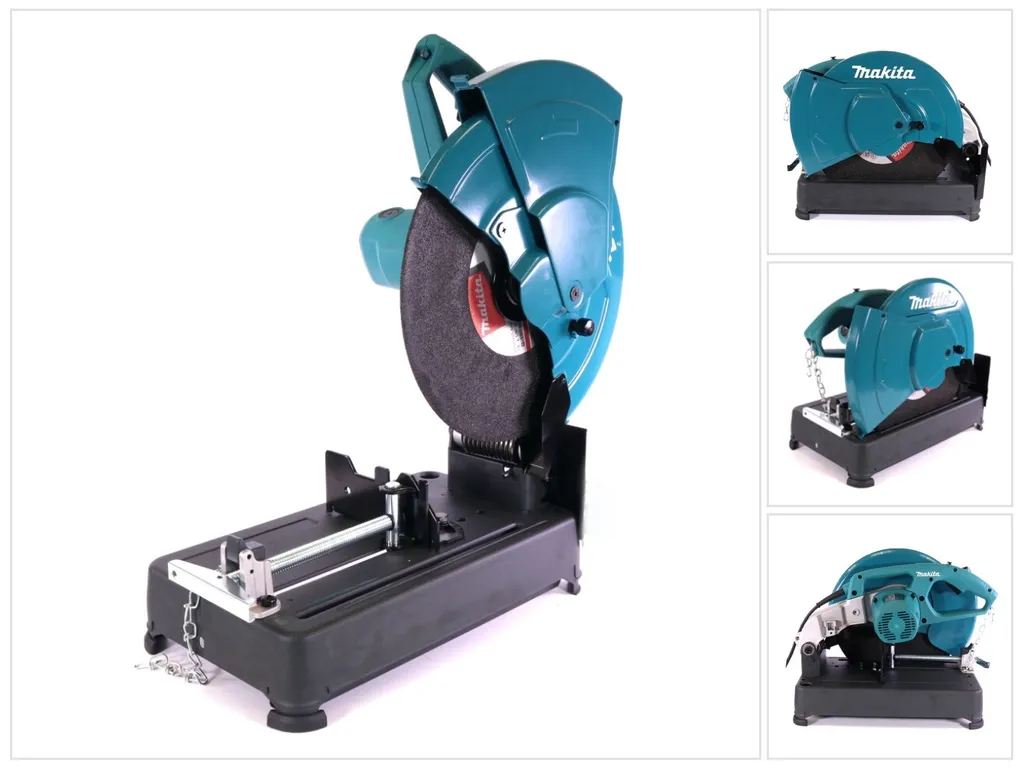 Makita LW1401 Tronçonneuse à disque 2200W 355mm pour découpe métal