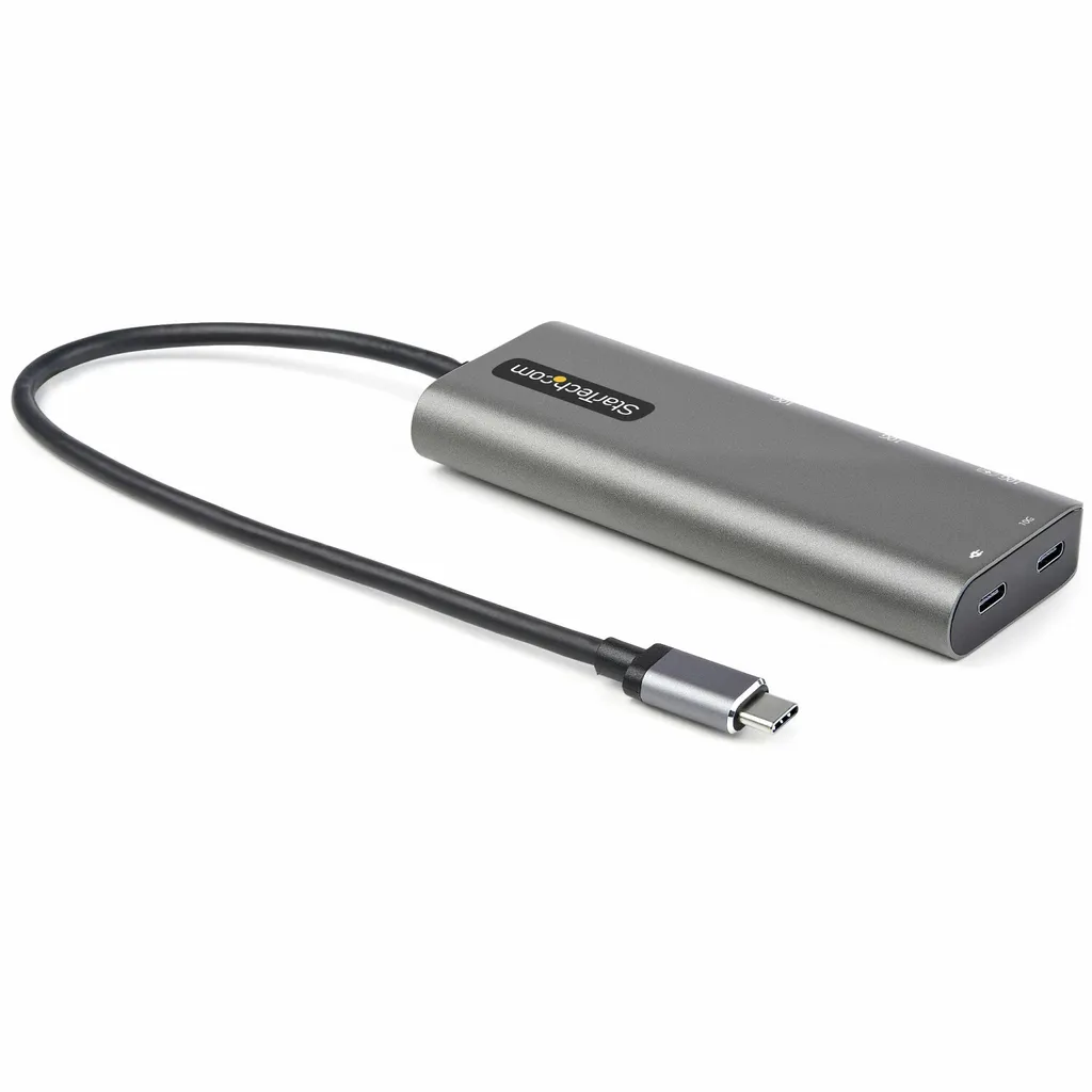 Mini dock USB-C et hub portable pour ordinateur avec charge 100W