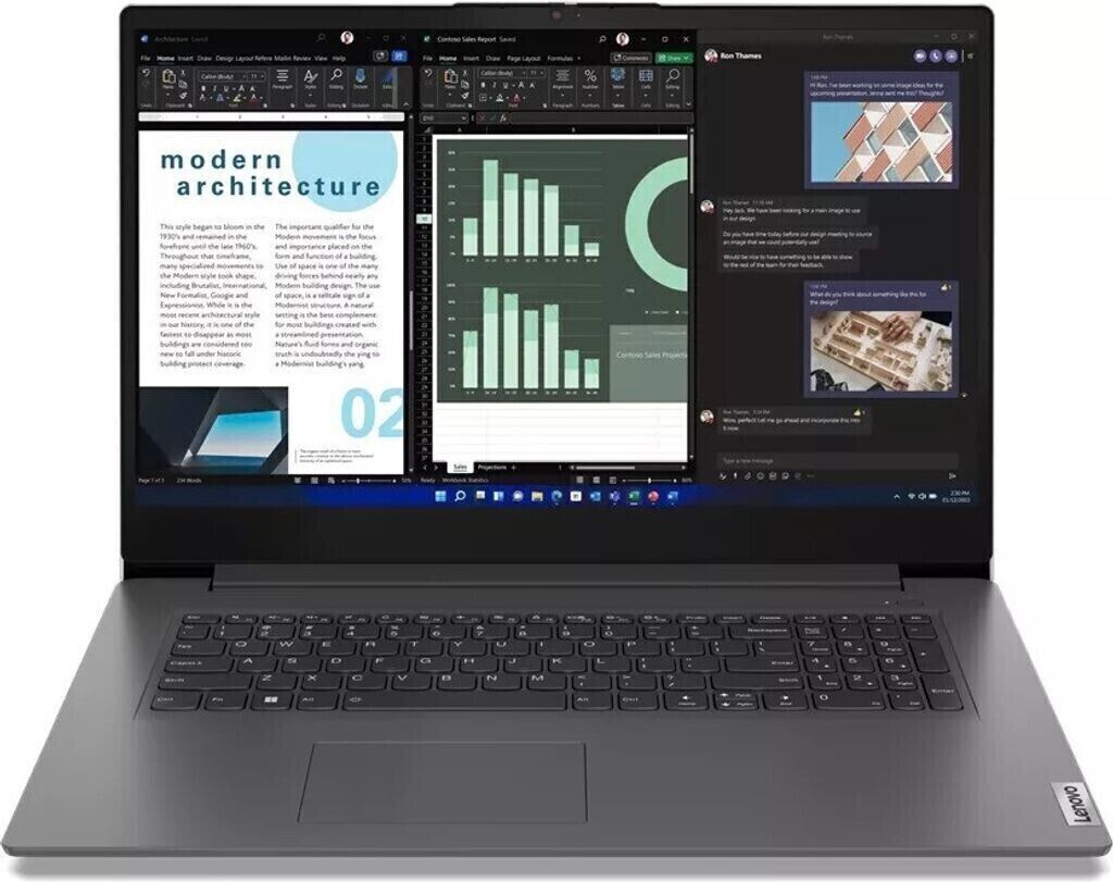 Lenovo V17-IRU    (17,3") Intel U300/8GB/512GBSSD/FHD IPS Produktbild 