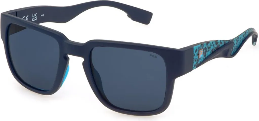 Lunettes de soleil rectangulaires Fila SFI463 - Accessoire mode noir