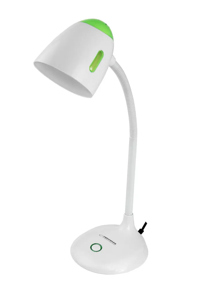 Esperanza Elettra Lampada Scrivania Verde E27 - Perfetta per Smart Working