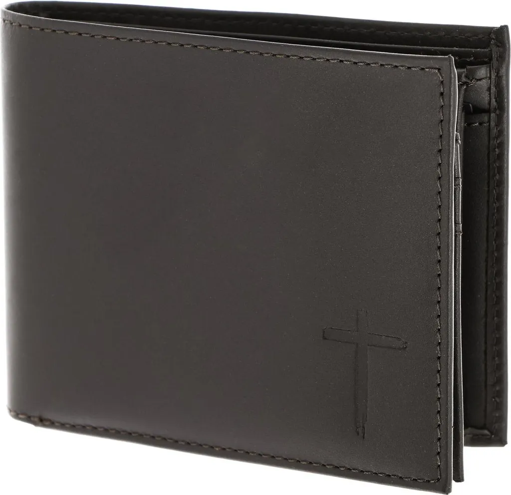 Porte-monnaie RFID pour Voyage oxmox Cuir Marron Freedom Cross