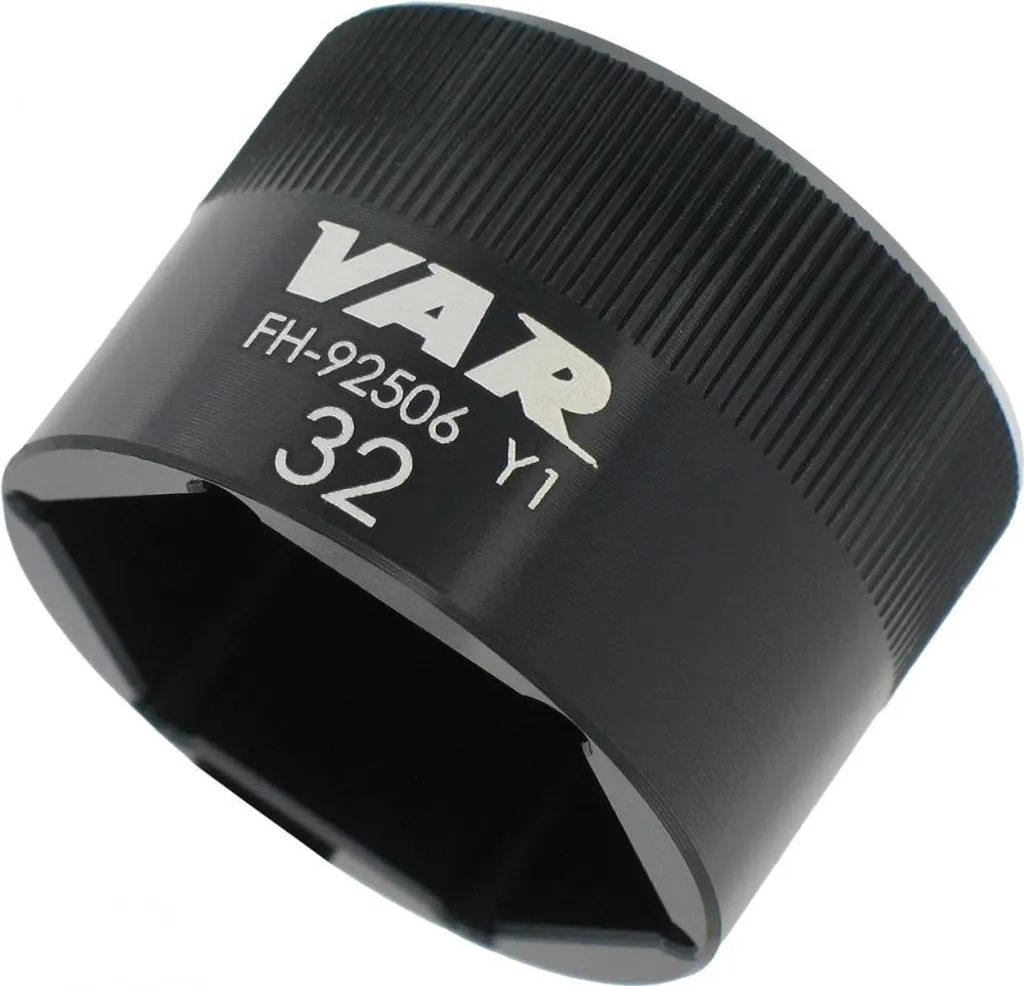Clé VAR 32 mm en acier trempé pour bouchon de fourche hydraulique