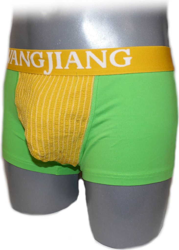 Boxer styliches Design und y mit betontem Beutel