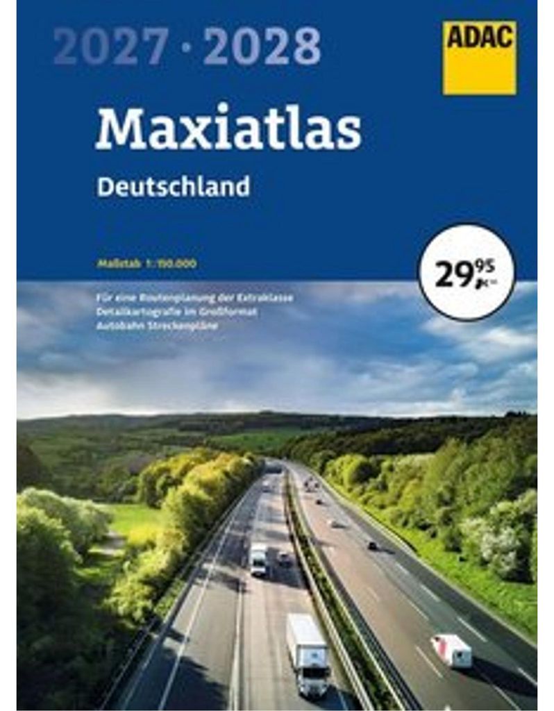 ADAC Maxiatlas 2027/2028 Deutschland 1:150.000 Produktbild 
