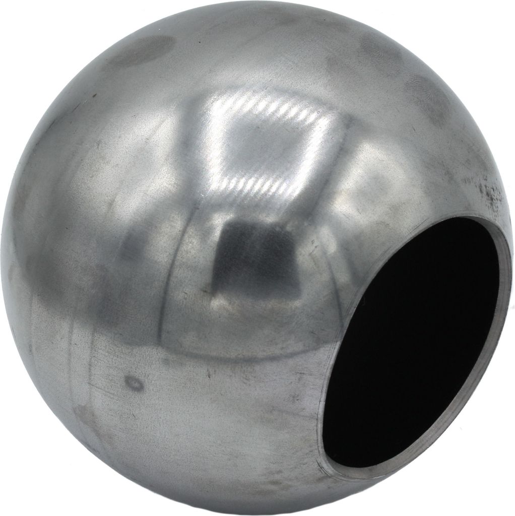 Eisen Hohlkugel Ø 120mm, mit  Loch, Bohrung Ø 63mm Produktbild 
