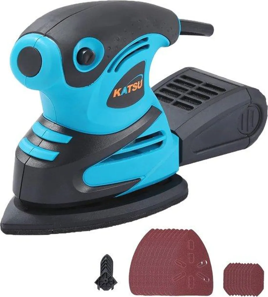 Ponceuse anti-poussière 180W : fini la poussière avec ses 20 abrasifs