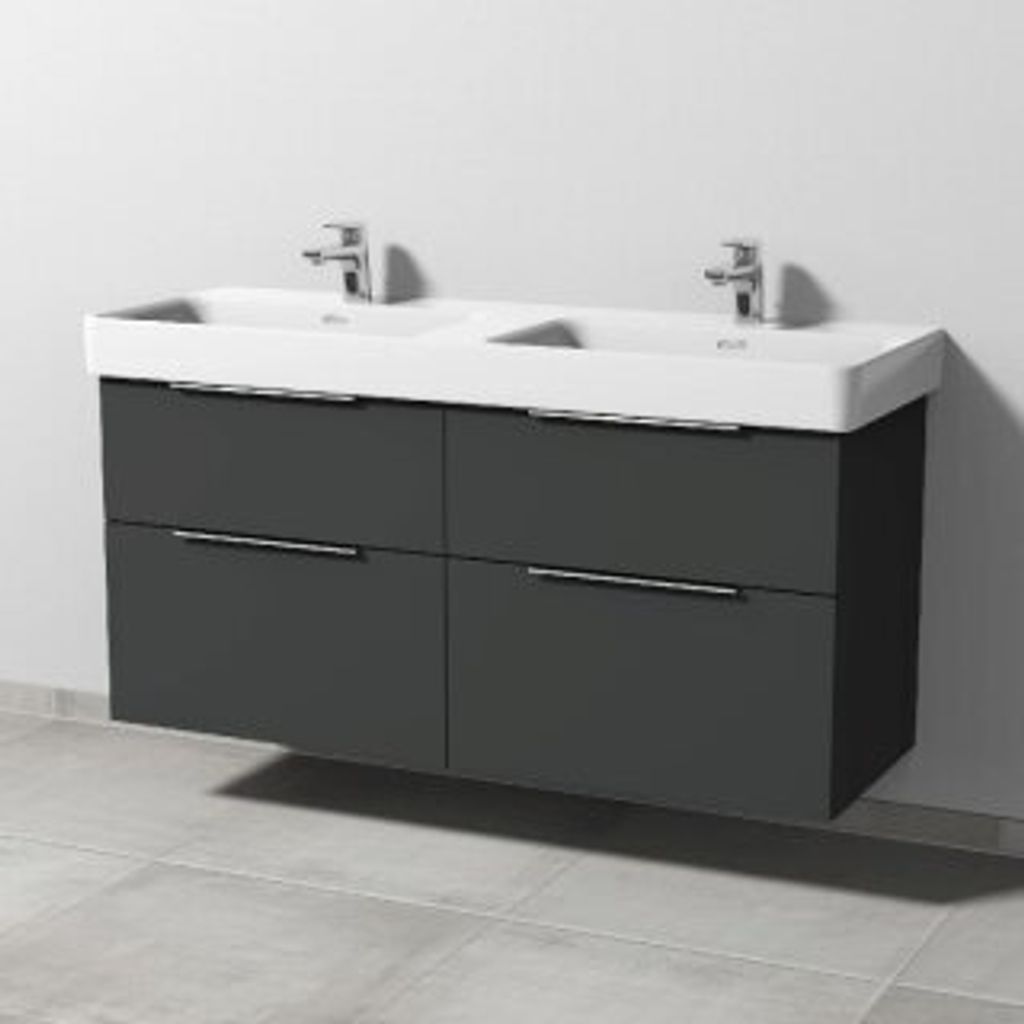 SANIPA UP7711B Waschtischunterbau mit Auszügen 3way