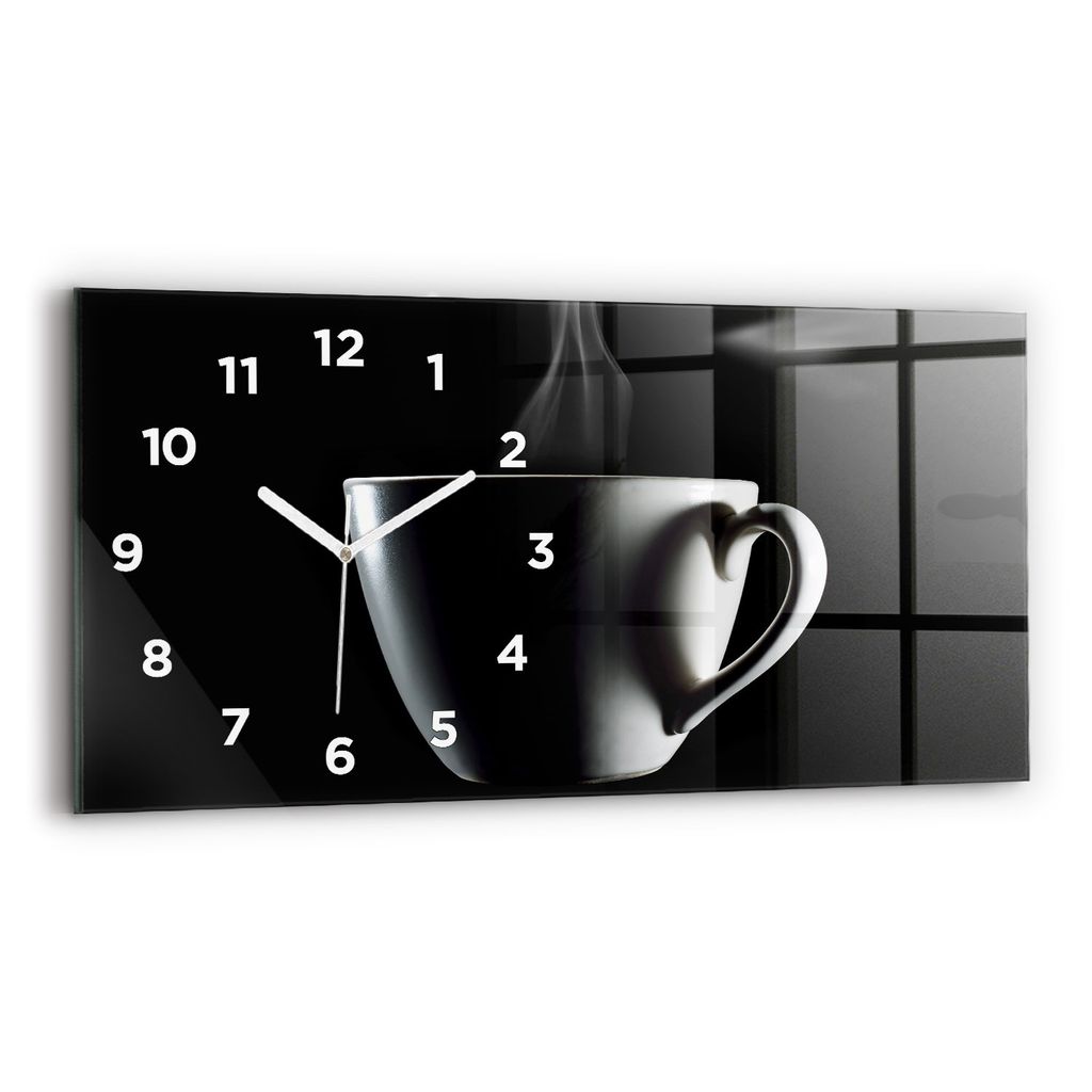 Wallfluent Wanduhr – Stilles Quarzuhrwerk - Uhr Dekoration Produktbild 