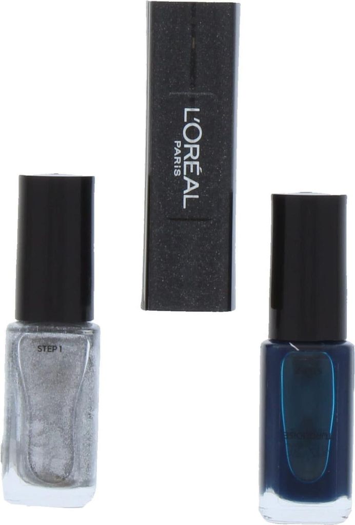 L'Oreal Paris, Infallible, Nail Polish 2-In-1, MTX 030, Turquoise, 2 x, 5 ml
