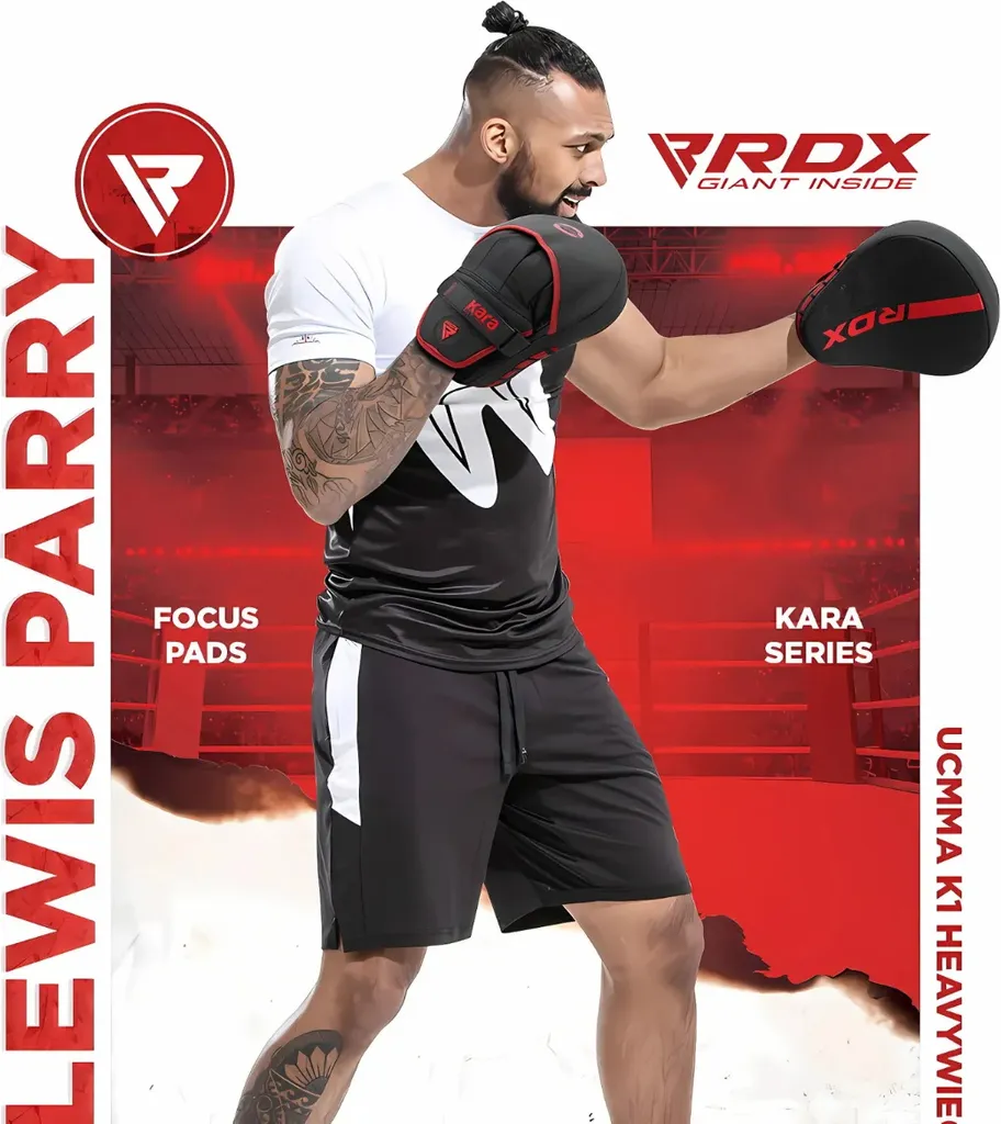 Matériel Entraînement Boxe RDX F6 Kara Noir - Améliorez votre Vitesse - 5