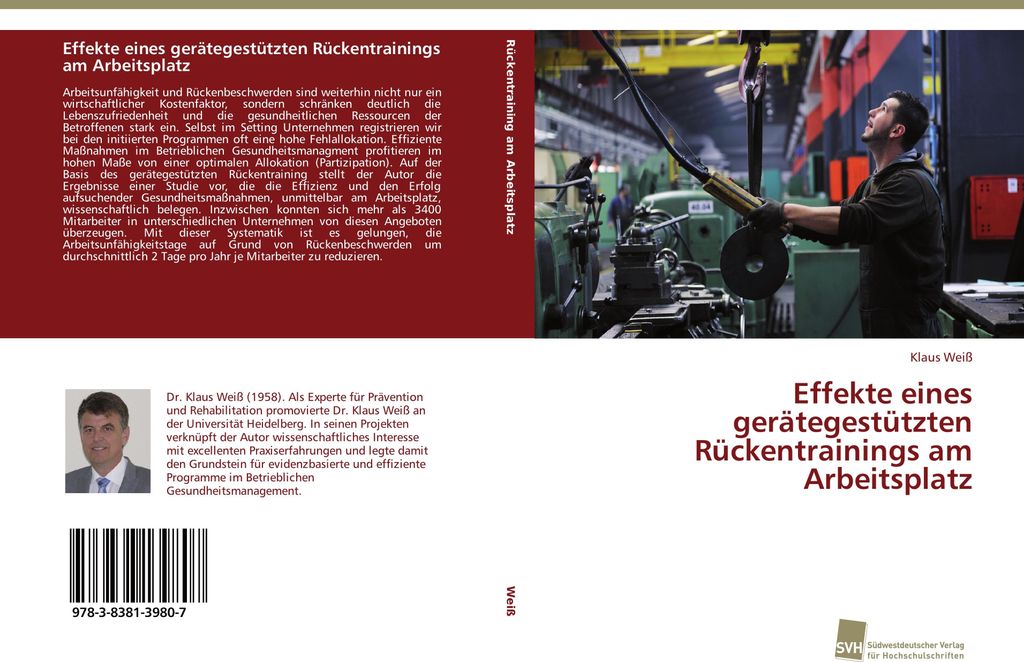 Effekte eines gerätegestützten Rückentrainings am Arbeitsplatz