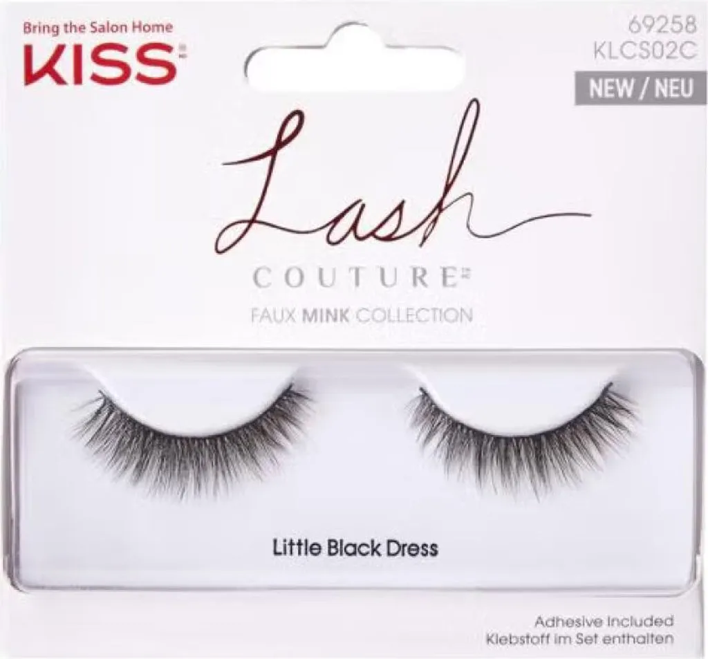 Bandeau de cils KISS Lash Couture confort sans irritation des yeux