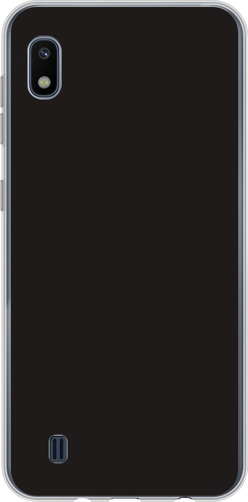 MuchoWow Handyhülle Schutzhülle Hülle für Telefoonhoesje Samsung Galaxy A10 Grau - Herbst - Jahreszeiten - Farben Silikon Softcase Handy Hül...