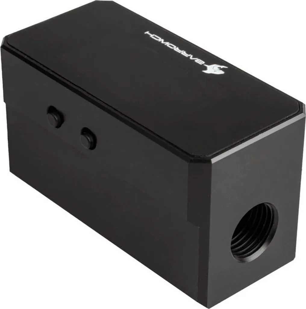 Débitmètre OLED Barrow FBFT08-BK noir pour watercooling PC - 3
