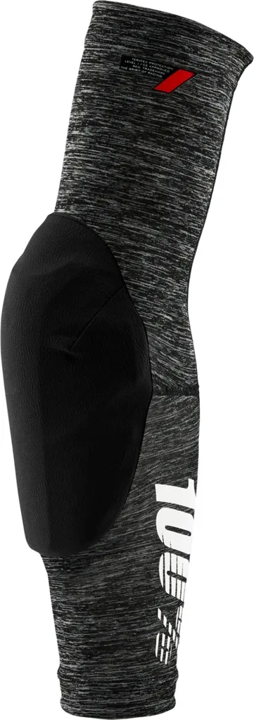 Coudières Teratec Gris chiné et Noir Taille M - Protection VTT Souple