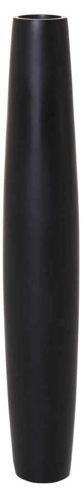 VIVANNO Vase de sol en fibre de verre ISONDRA colonne, noir Image du produit 