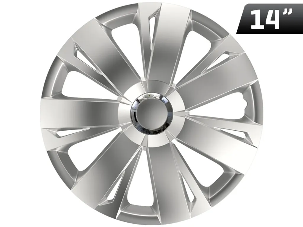 Enjoliveur 14 pouces Energy RC Argent pour Rénovation de Roue de Voiture