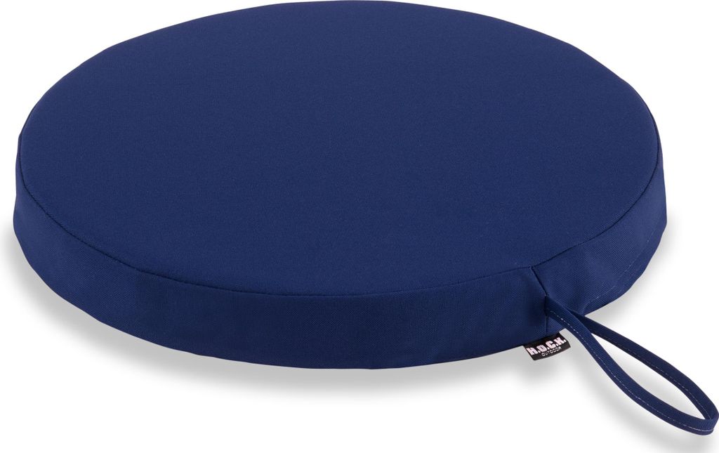 H.O.C.K. Miami Outdoor Poolkissen rund ø40x5cm navy blau 11-5010 navy