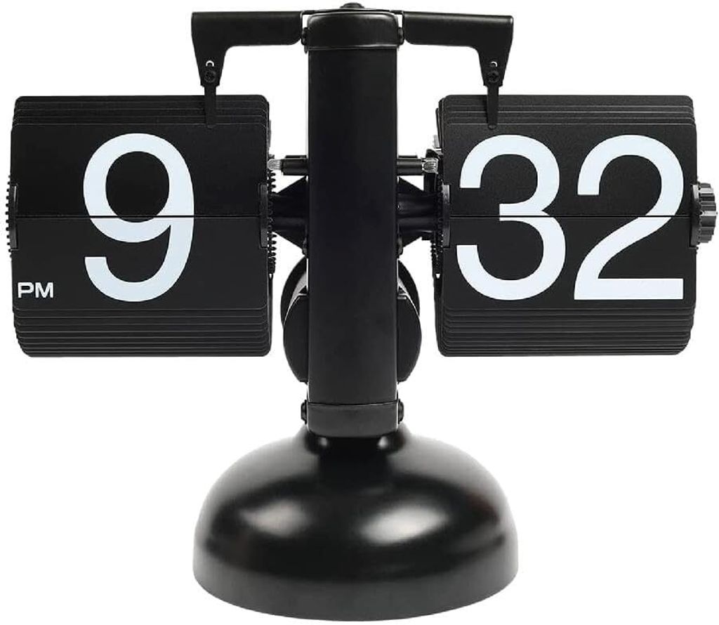 Tischuhr, Retro-Flip-Uhr, Flip-Schreibtischuhr, automatisch Produktbild 