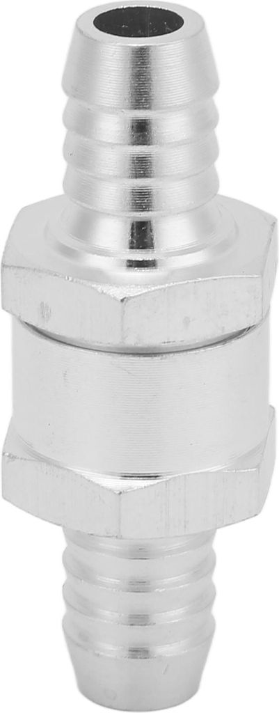 Non -Return One -Way -Scheck -Ventil Aluminiumlegierung Universal für Kraftstoff Benzinöl Benzin Diesel Wasser12 mm/0,47in