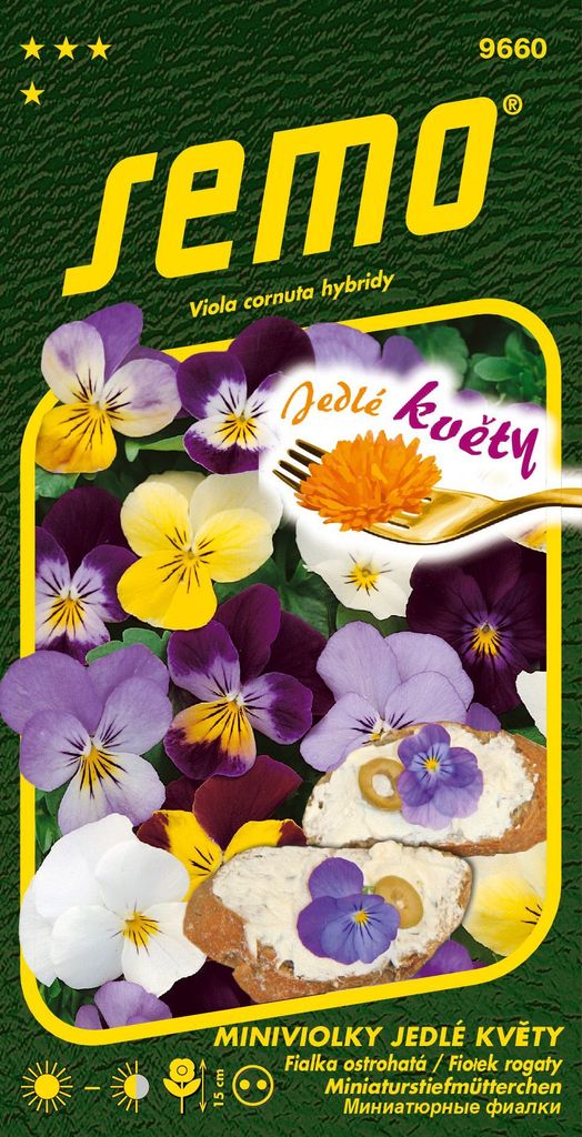 Samen - Miniveilchen essbare Blüten