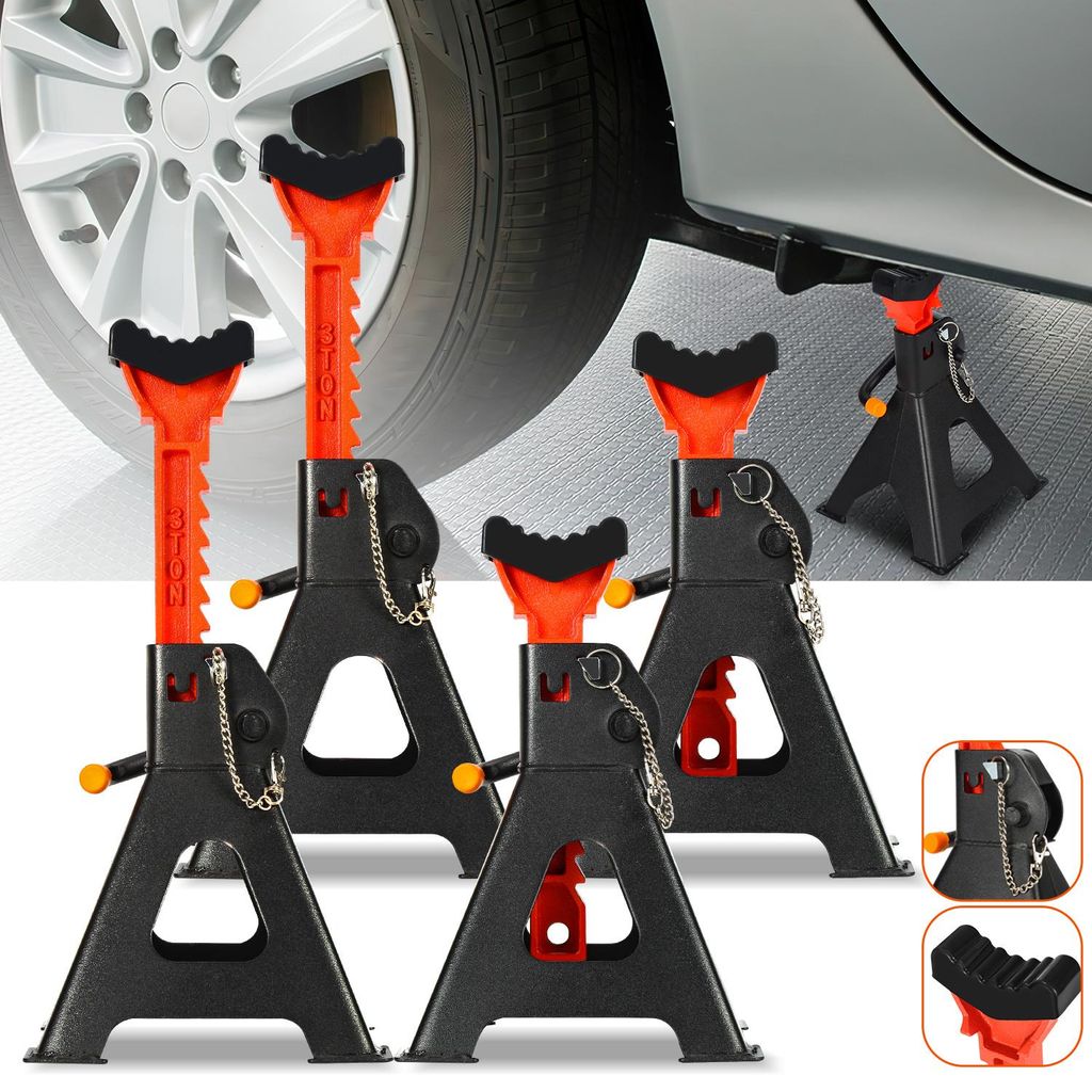 Vigevee, 4 supports de levage pour voiture, capacité de 3 Image du produit 
