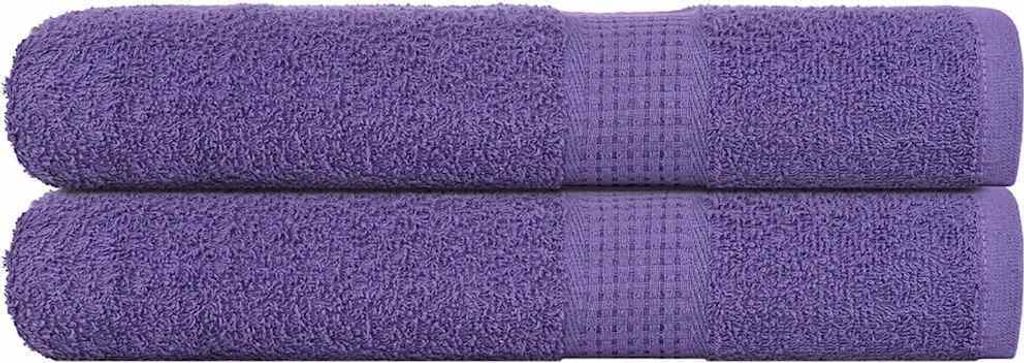 Handtücher FROGN 2 Stk. Lila 100x200 cm 360 g/m²