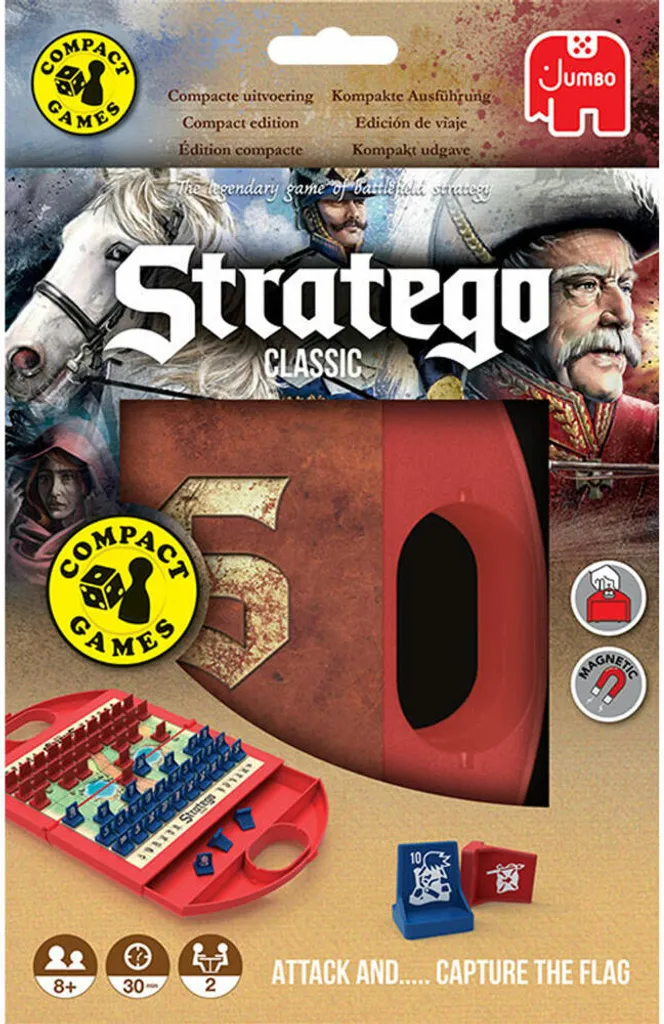 Jeu Stratego Compact Jumbo 19819 - Le Classique de Stratégie Nomade - 4