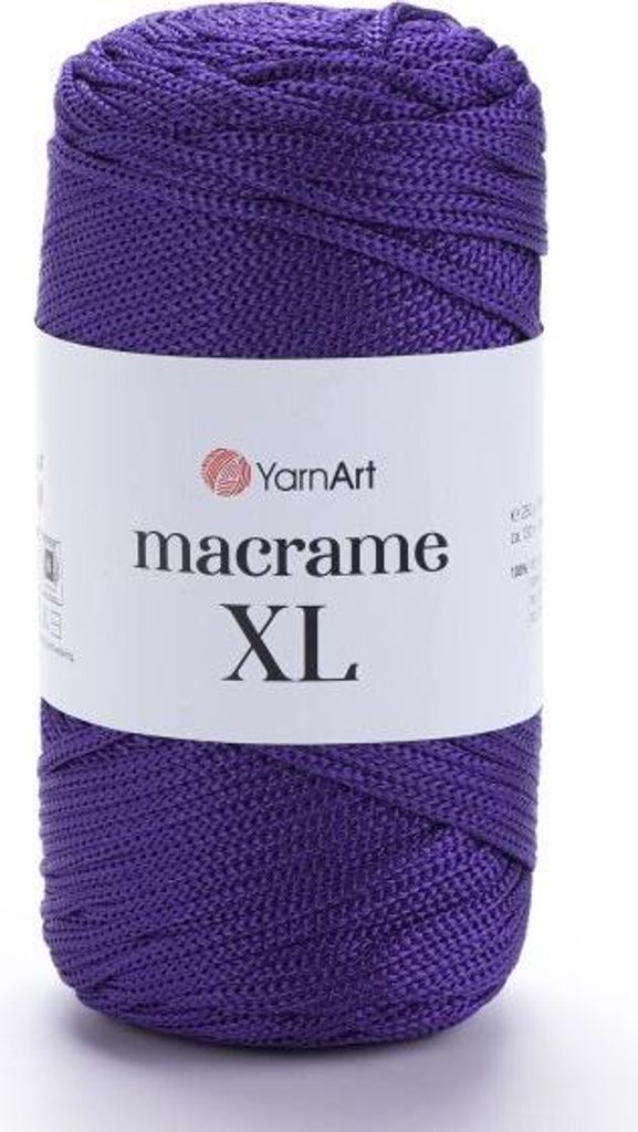 YarnArt Makramee XL 3mm – Farbe 167 Violett | Starkes Produktbild 