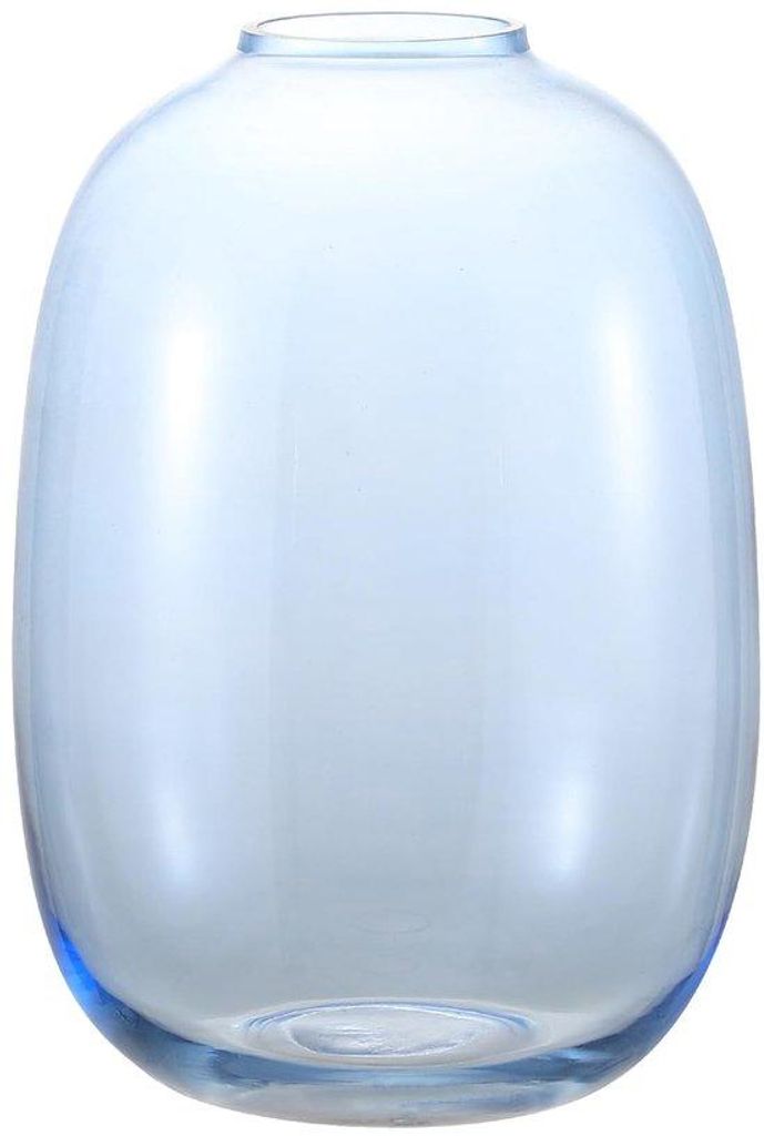 Große Glasvase Blau, große Glasvase für Blumen, hohe Glasvasen für Blumensträuße, große Blumenvasen für Wohnzimmer, Esszimmer, Schlafzimmer...
