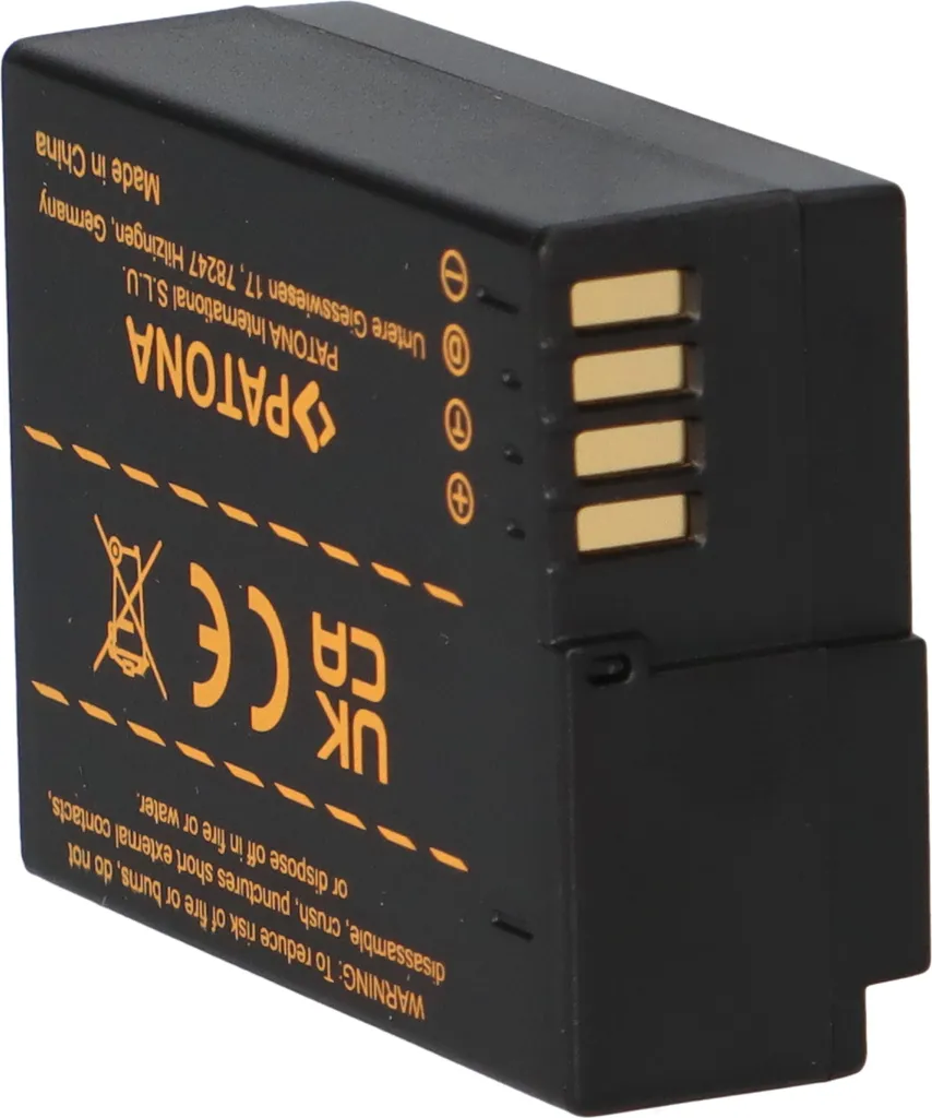 Batteria Li-ion DMW-BLC12 per Panasonic Lumix G7 G85 e Leica V-Lux 4 - 9