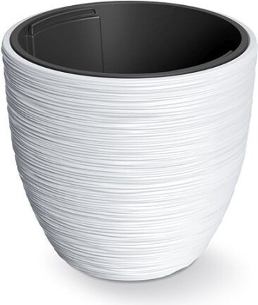 Blumentopf mit Einsatz FURU weiß 56,9 cm Produktbild 