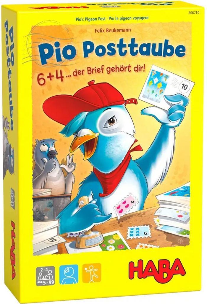 HABA Pio Posttaube, Kartenspiel, 5 Jahr(e), 10 min Produktbild 