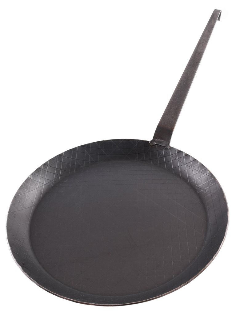 Bratpfanne mit geschmiedetem Hakenstiel, ca. 40 cm Produktbild 