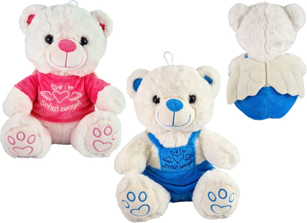 Schutzengelbär 32 cm rosa Produktbild 
