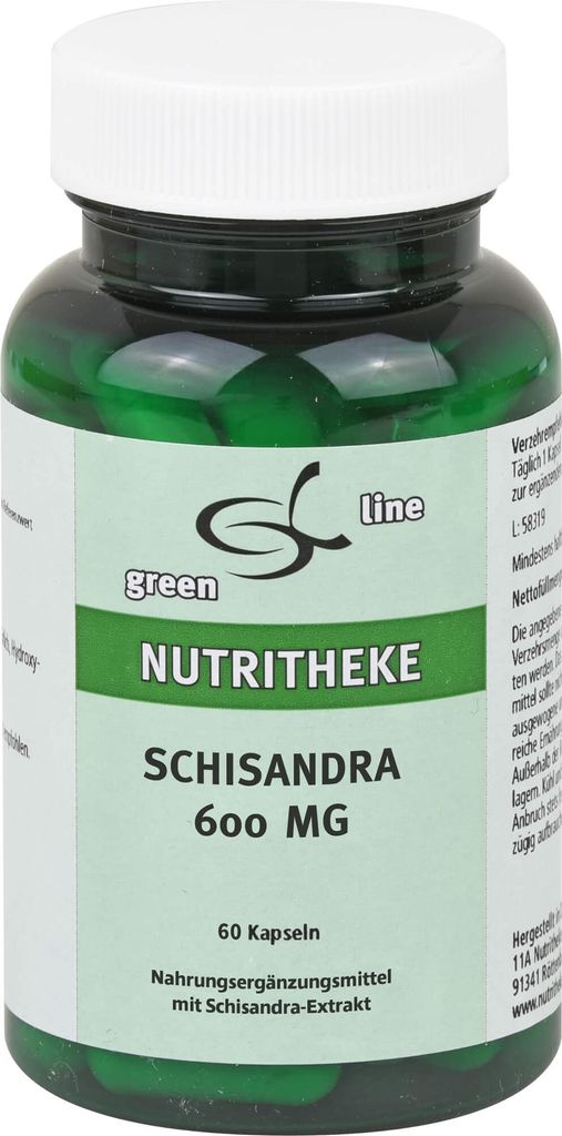Schisandra 600mg, 60 St KAP