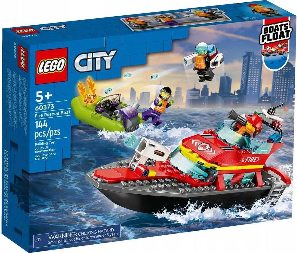 60373 - LEGO City - Feuerlöschboot Produktbild 