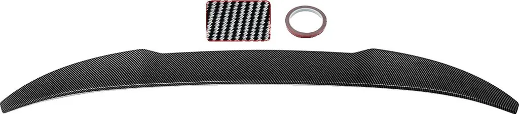 Spoiler vert gazon style carbone pour relooker votre coffre auto