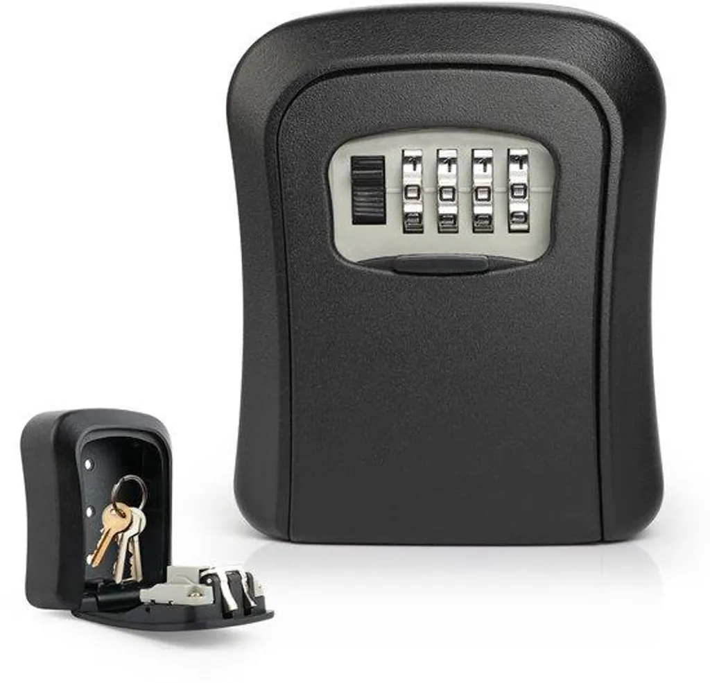 Boîte à code 4 chiffres anticorrosion pour stockage clés extérieur