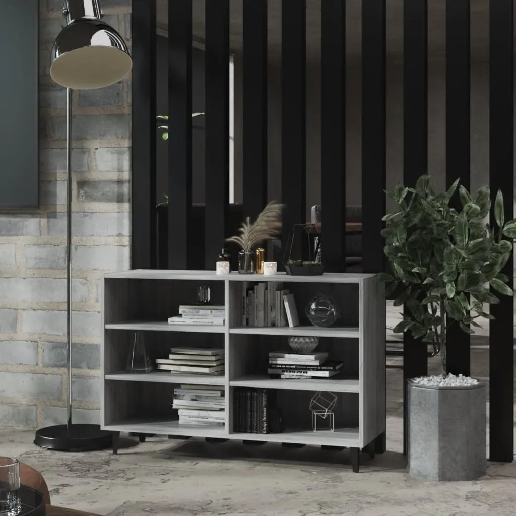 Credenza Grigio Sonoma 103,5x35x70 cm | Mobile Living The Living Store