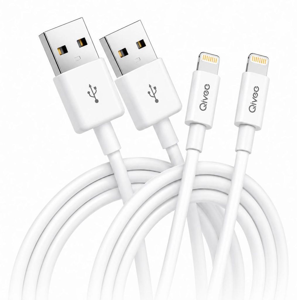 2x iPhone Schnell Ladekabel Pro Max 1m USB für Apple iPhone Produktbild 