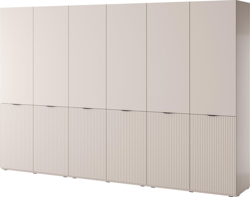 BETTSO Satz von 3 modularen Schränken SANDBOX 3X NOVA cashmere