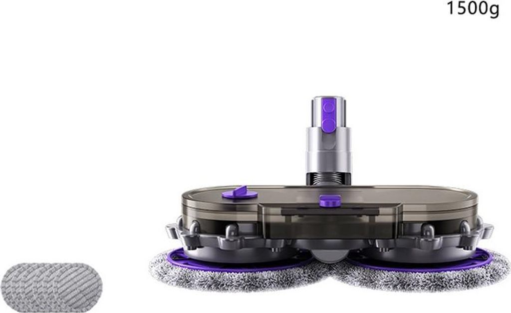 INF Wischkopfaufsatz für Dyson V10slim & V12 Staubsauger, 7-teilig