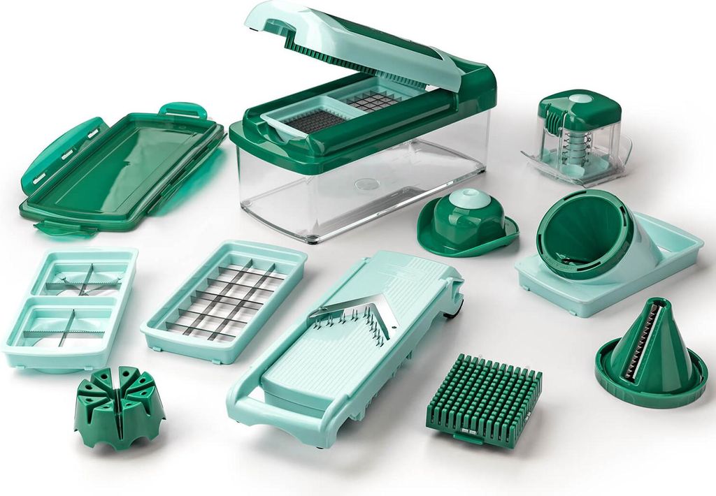 Nicer Dicer Fusion smart | Set 16-tlg. : Mintgrün Produktbild 
