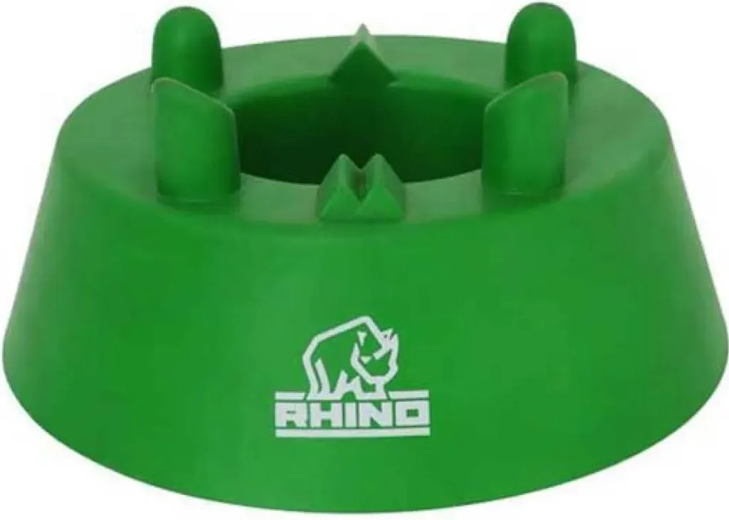 Tee Rugby Eco Rhino Vert en Matière Durable - Performance et Écologie