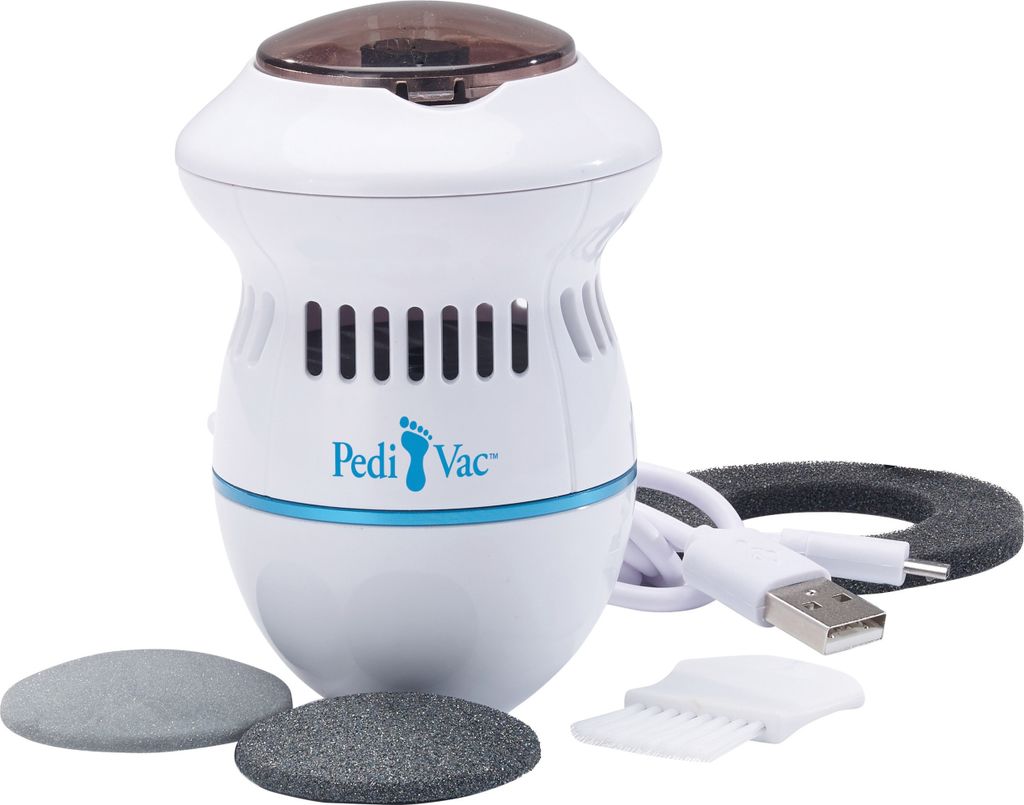PediVac - elektrischer Hornhautentferner, wiederaufladbar, Produktbild 